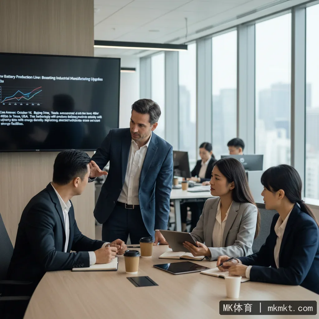 MK体育 - 特斯拉宣布全新电池生产线：助力工业制造升级 配图1
